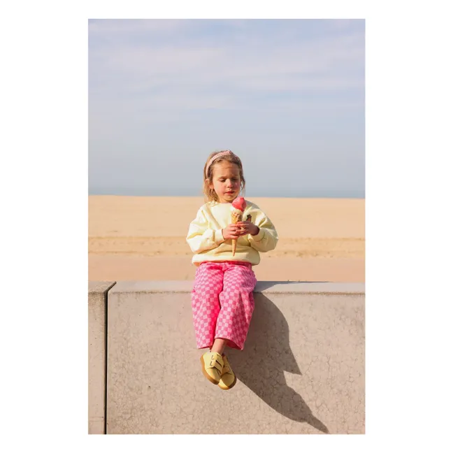 Zapatillas rayadas Mahaut | Amarillo palo