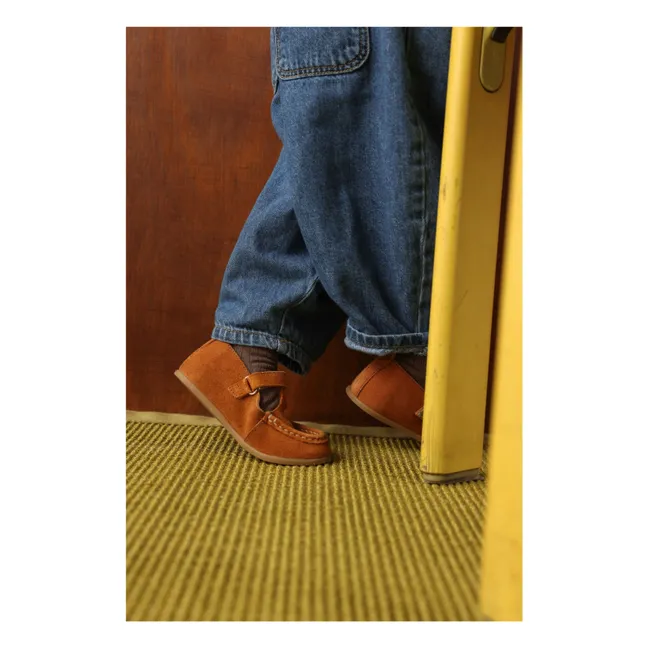 Babies Olive Suede | Camel