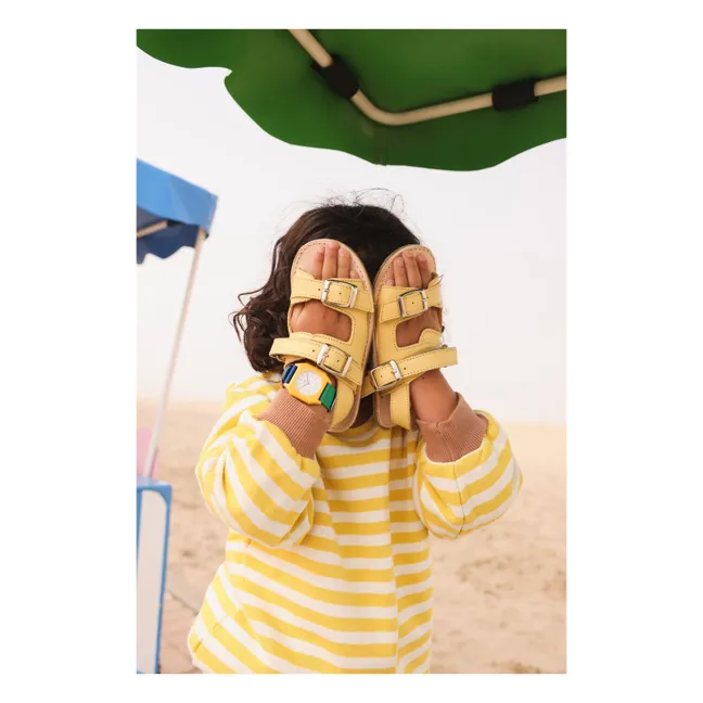 Sandalias Gisèle | Amarillo palo