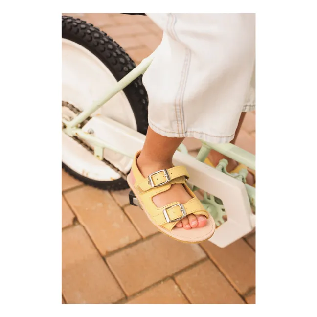 Sandalias Gisèle | Amarillo palo