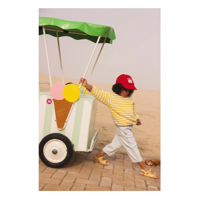 Sandalias Gisèle | Amarillo palo