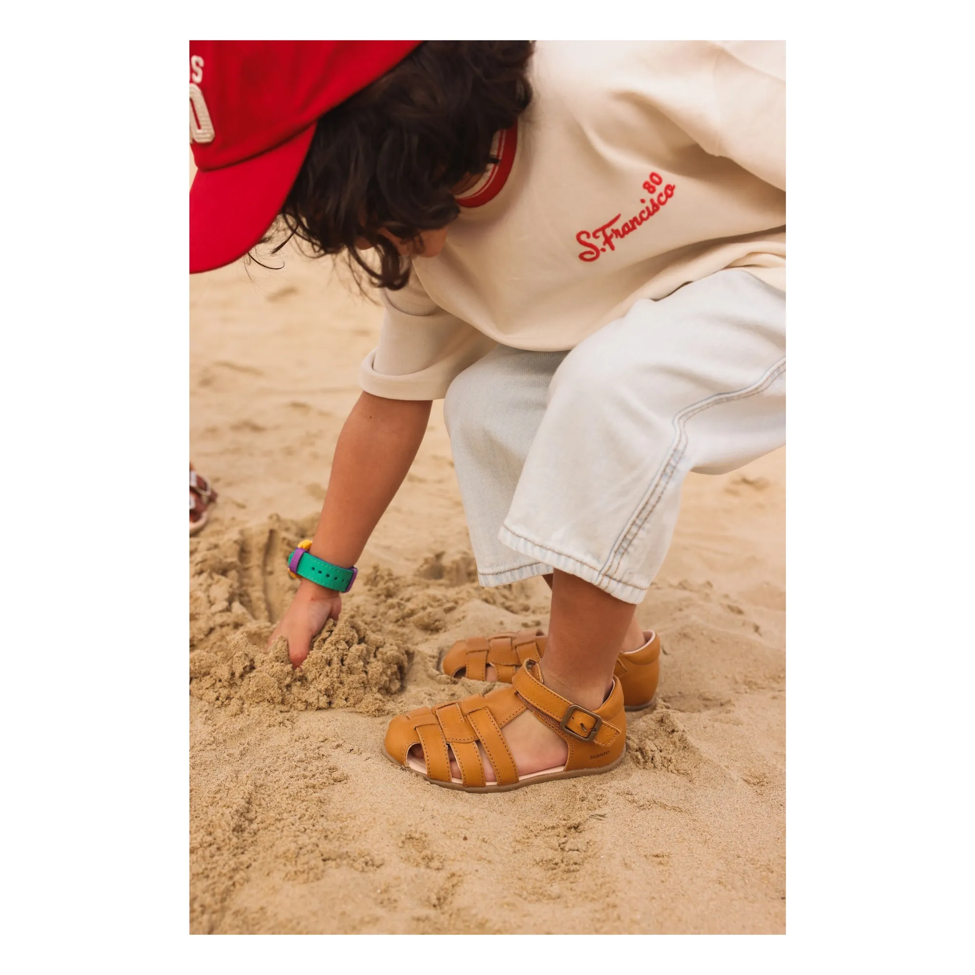 Sandalias Ernest | Camel- Imagen del producto n°4
