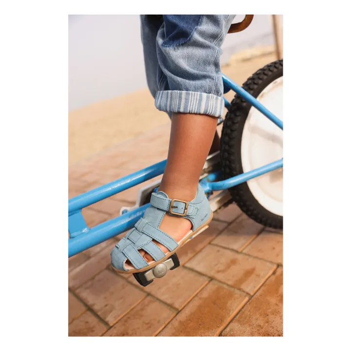 Ernest Sandalias de ante | Vaquero- Imagen del producto n°7