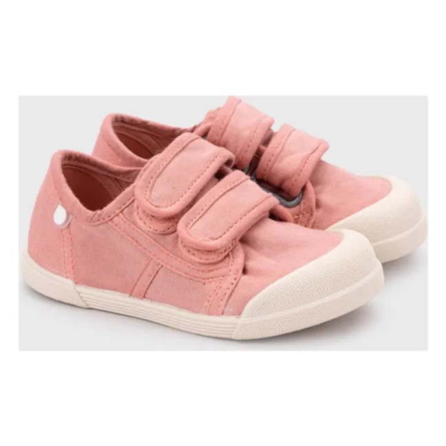 Zapatillas Lona Double Scratch | Rosa Pálido