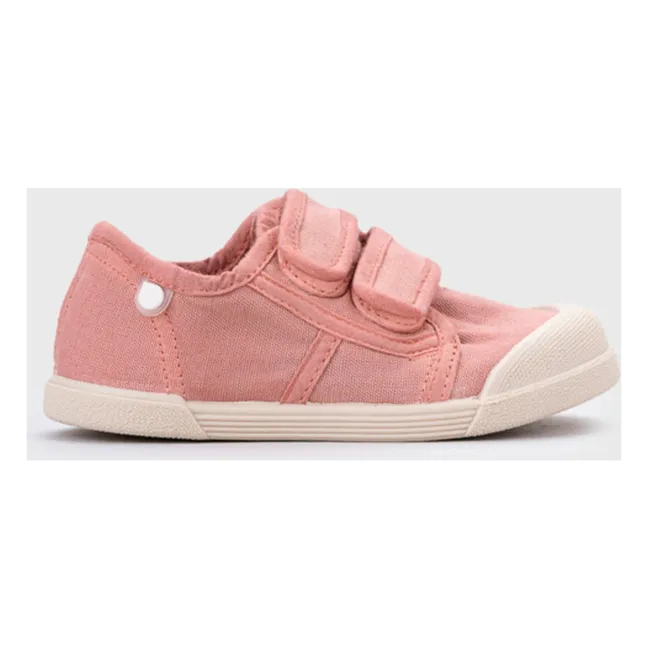 Zapatillas Lona Double Scratch | Rosa Pálido