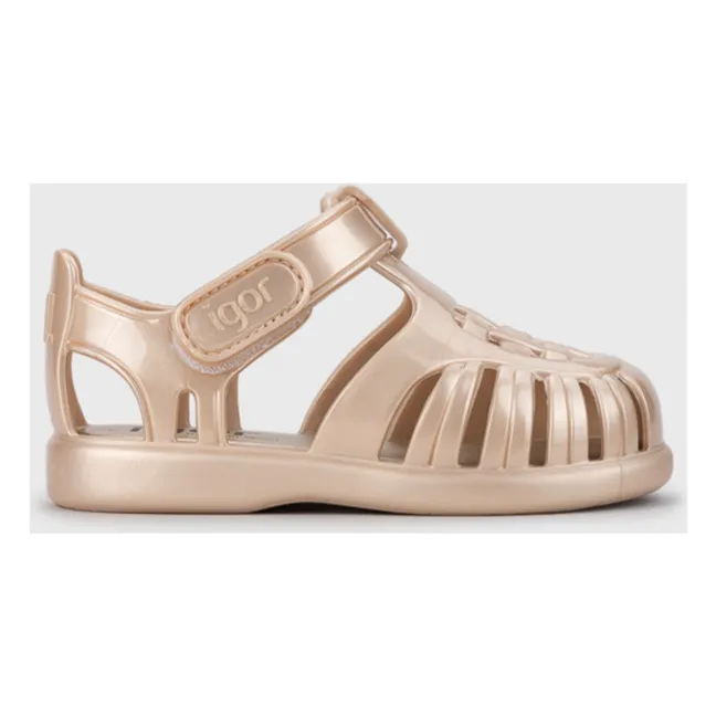 Zapatillas de agua Brilliant Tobby | Oro rosado