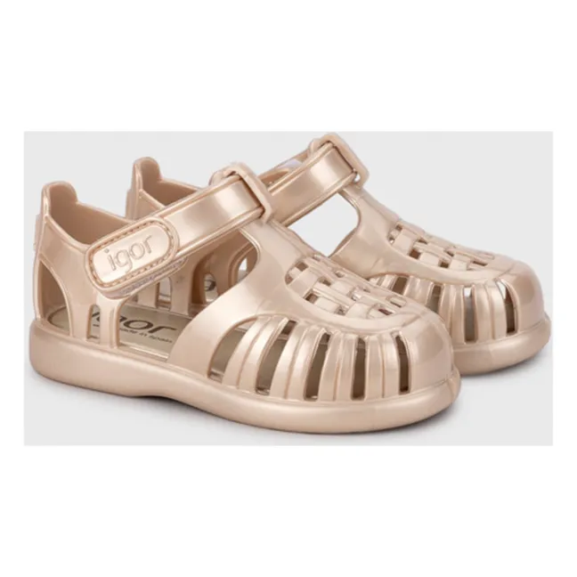 Zapatillas de agua Brilliant Tobby | Oro rosado
