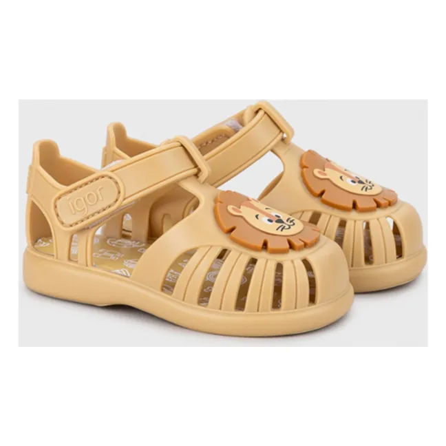 Zapatos de agua Tobby Lion | Amarillo Mostaza