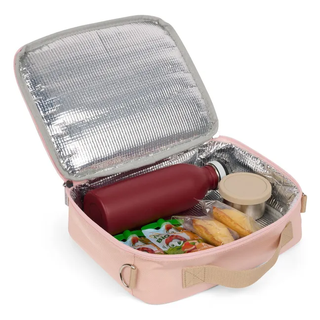 Sac Repas Isotherme Buterfly | Rose poudré