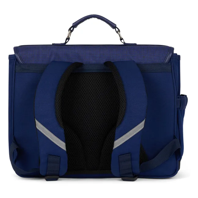 Cartable Pixel Art | Bleu marine