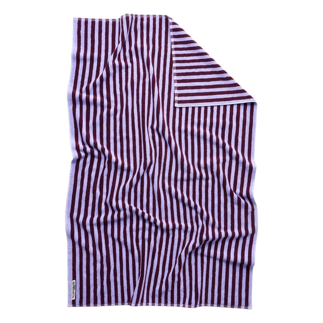 Naram bath towel | Burgundy