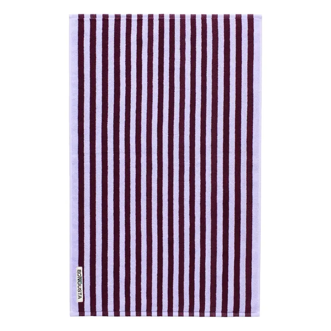 Alfombra de baño Naram | Burdeos