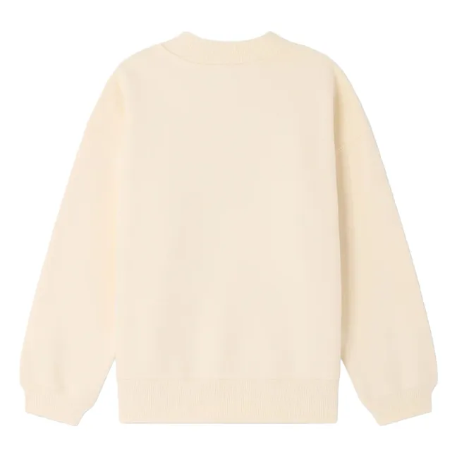 Sudadera de algodón orgánico Lika Soleil | Crudo