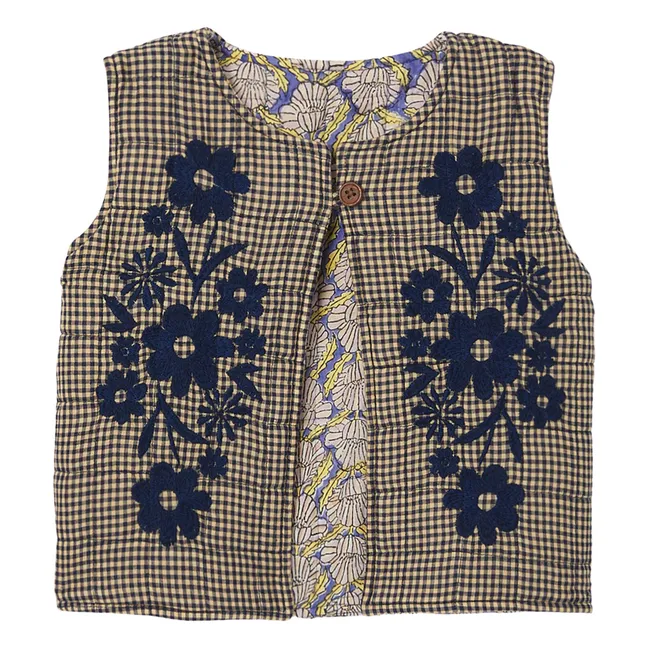 Gilet Sans Manches Réversible Sakaru | Bleu