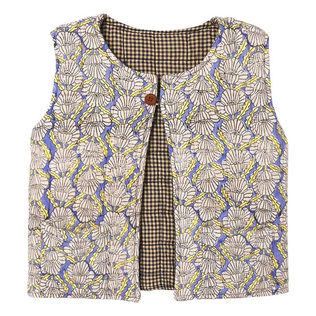 Chaleco sin mangas reversible Sakaru | Azul