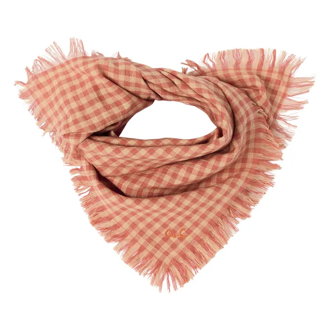 Fayara Small Scarf Carreaux | Orange