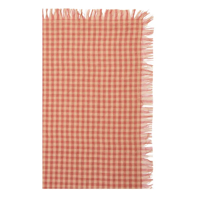 Fayara Small Scarf Carreaux | Orange
