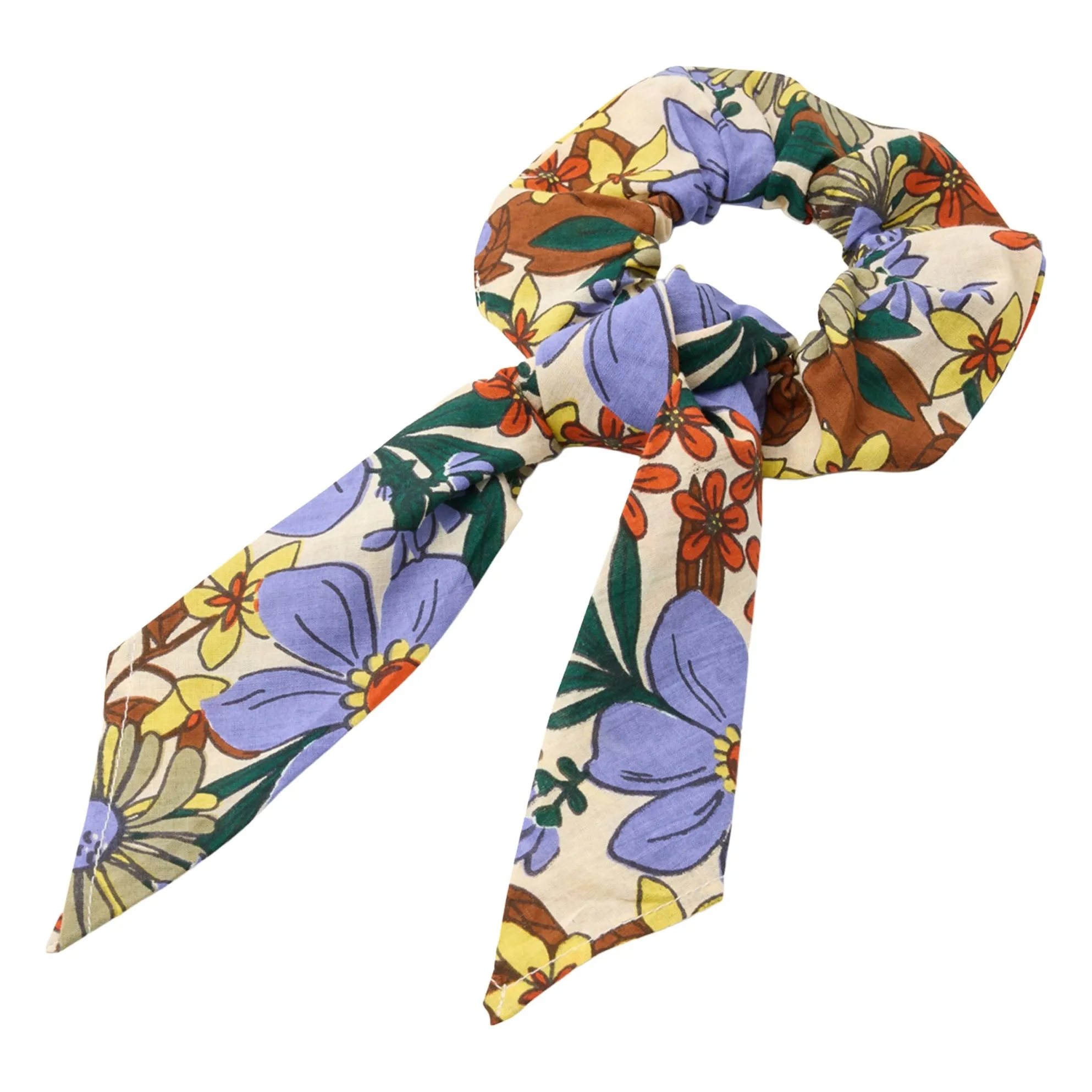 Chouchou Foulard Mano | Bleu- Image produit n°0