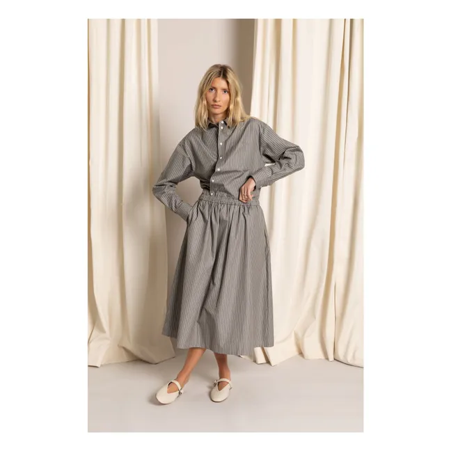 Camisa de rayas Kanel | Gris