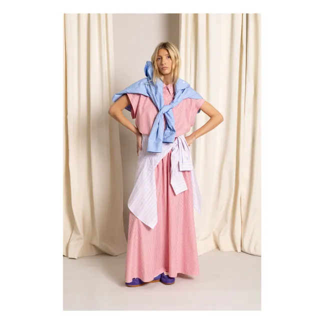Chemise Kanel Rayée | 	Lilas