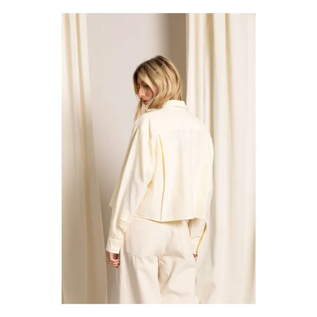 Chili Short Shirt | Pale yellow
