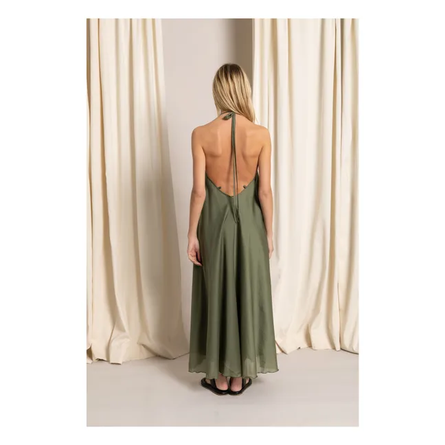 Vestido ajustado Megane | Verde Kaki