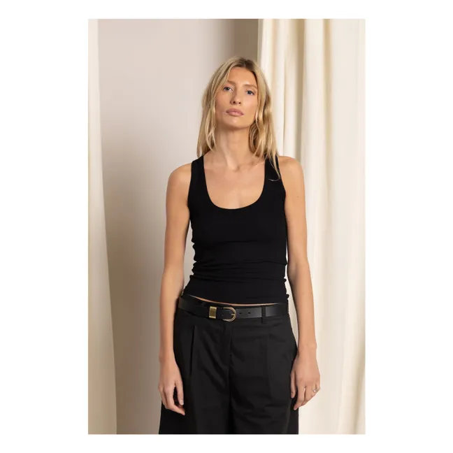 Bermuda Tailleur Ample Lara | Noir