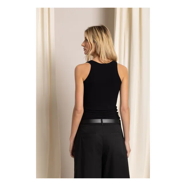 Bermuda Tailleur Ample Lara | Noir