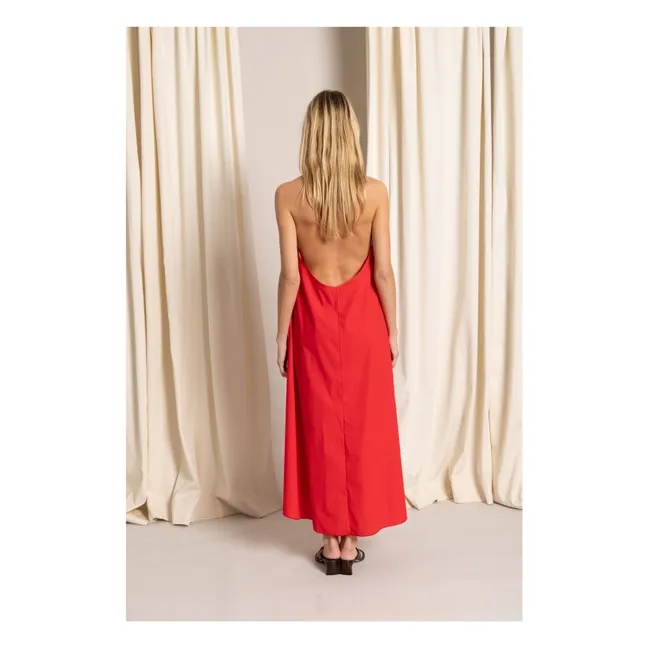 Vestido Faye Ample | Rojo Bermellón