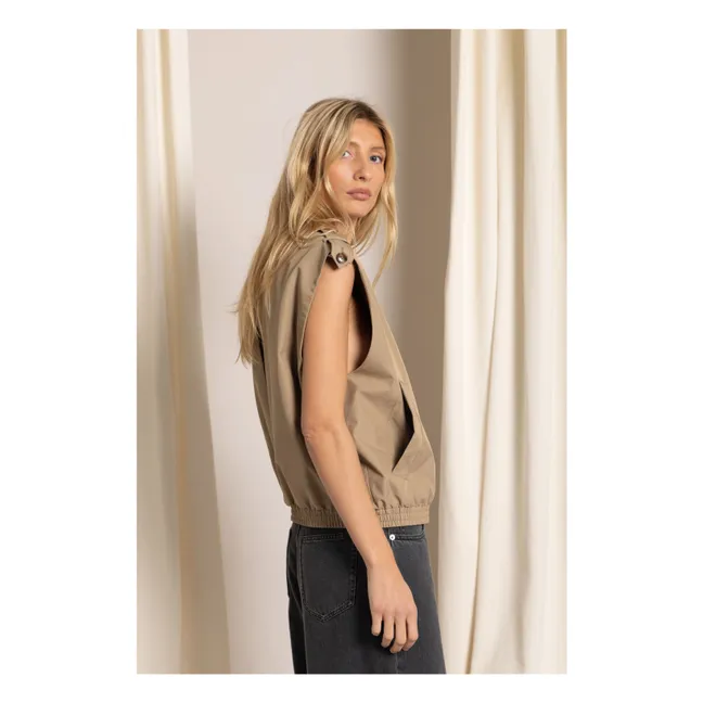 Bermuda Denim Paola | Denim gris