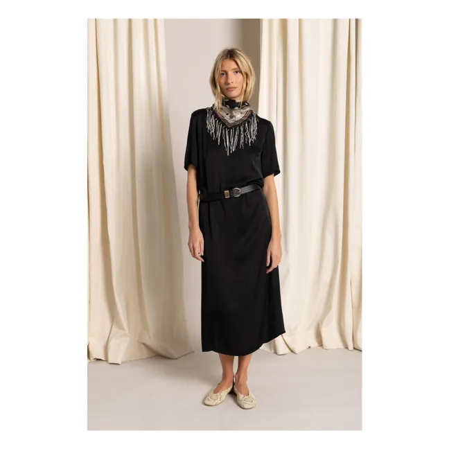 Robe T-shirt Edith | Noir