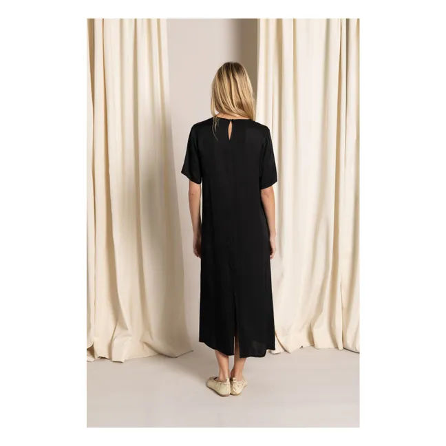 Robe T-shirt Edith | Noir