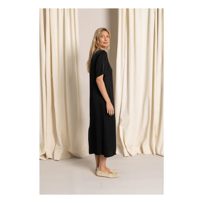 Robe T-shirt Edith | Noir