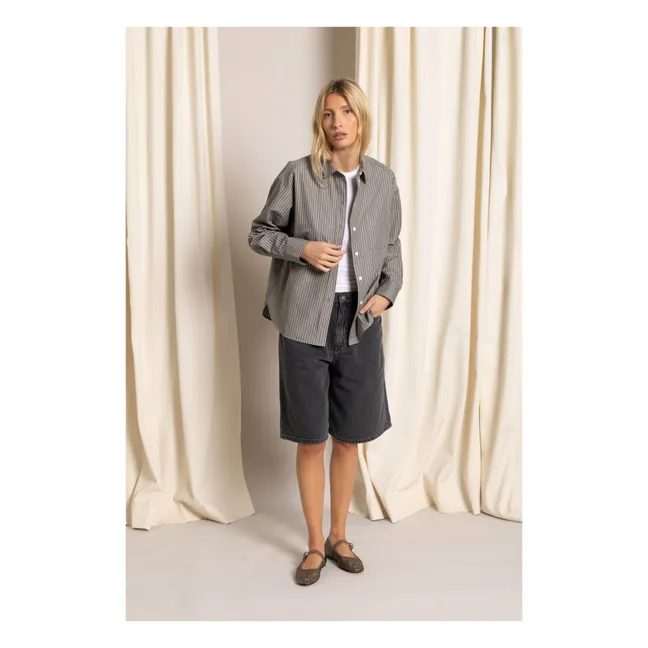 Bermuda Denim Paola | Denim gris
