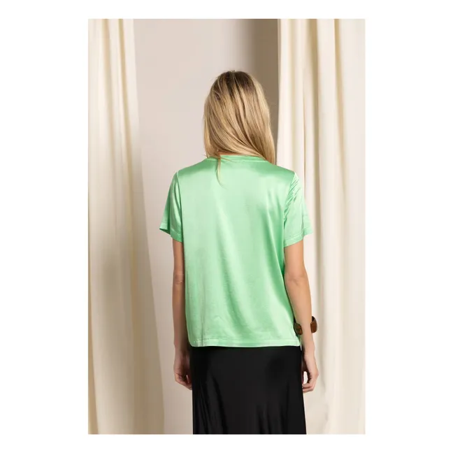 T-shirt Selena | Vert prairie