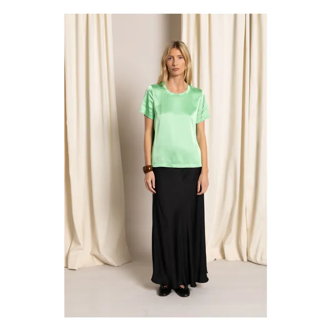 T-shirt Selena | Vert prairie
