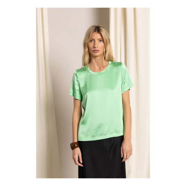 T-shirt Selena | Vert prairie
