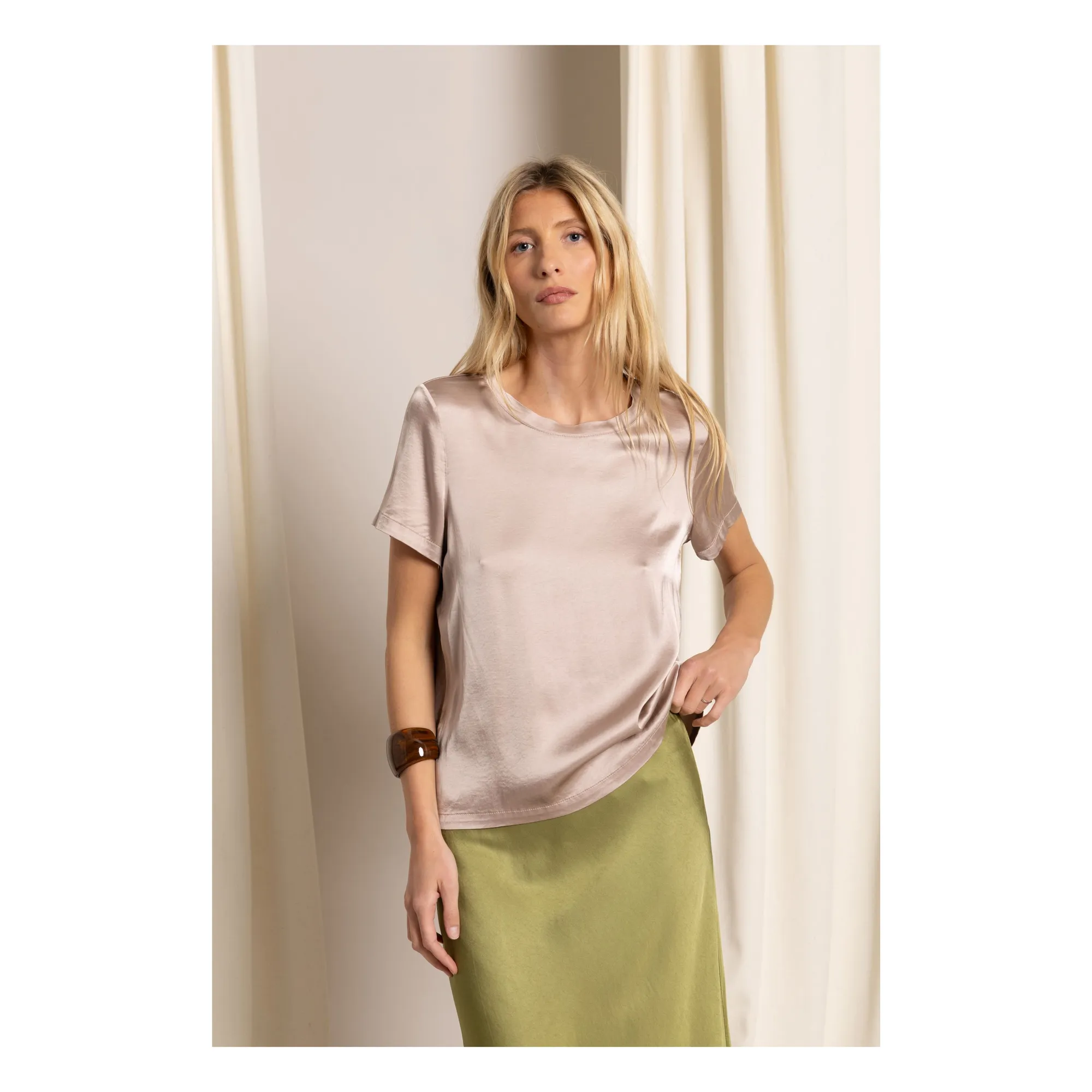 Smallable Woman Beige Pink Selena T-Shirt