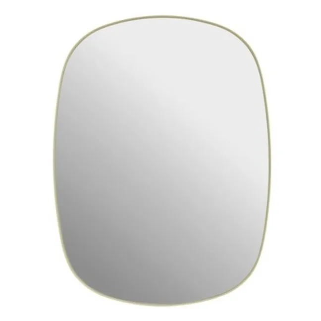 Miroir framed 59x44 cm | Jaune pâle