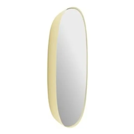 Miroir mural Framed 40x40 cm | Jaune pâle
