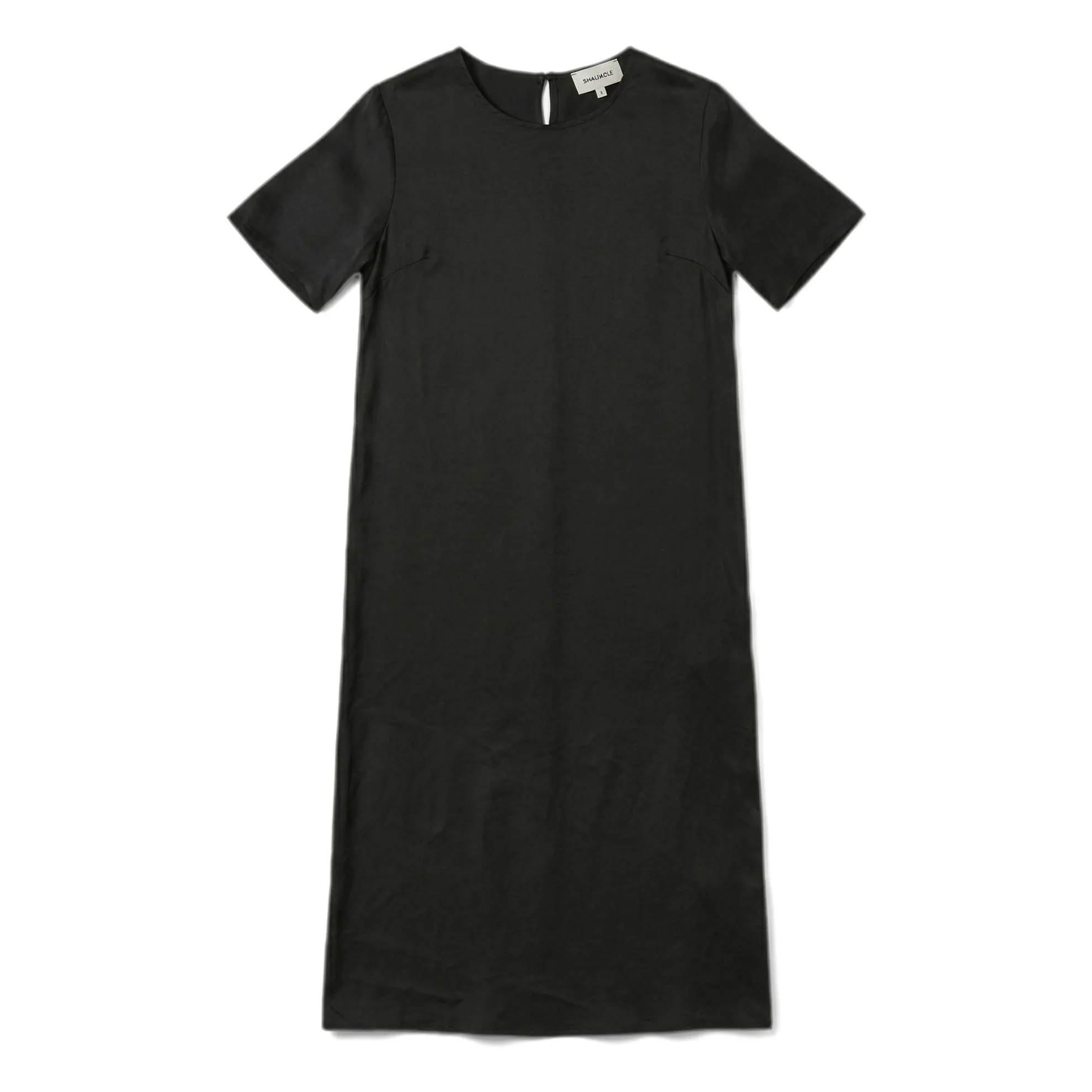 Robe T-shirt Edith | Noir- Image produit n°1
