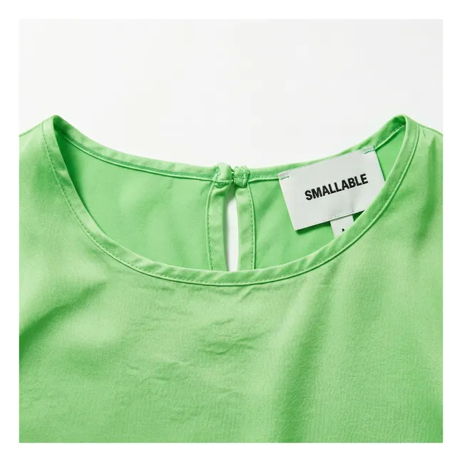 Vestido camiseta Edith | Verde Prado