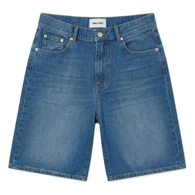 Paola Denim Bermuda Shorts | Denim blue