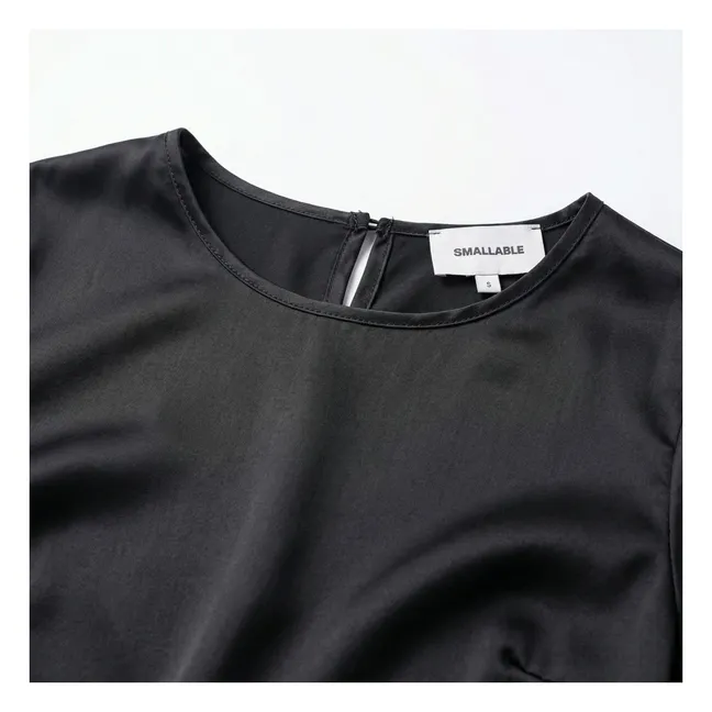Robe T-shirt Edith | Noir