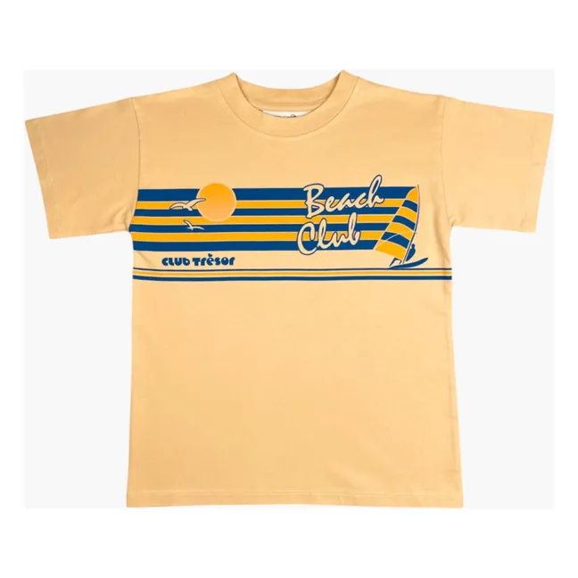 T-shirt Beach Club | Beige