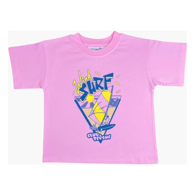 Wind Surf T-shirt | Pink