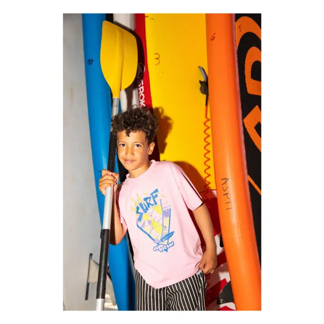 Camiseta Wind Surf | Rosa