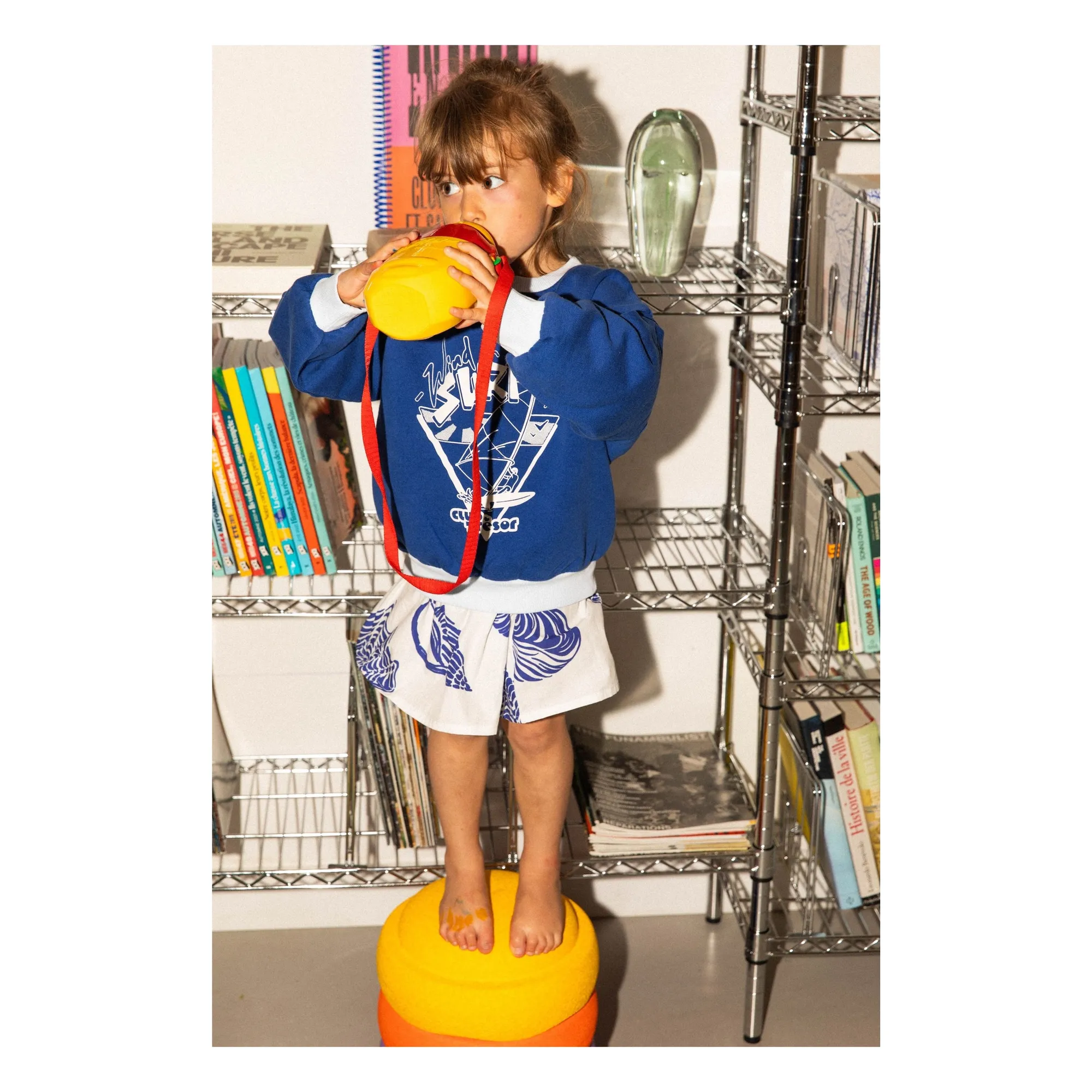 Sweat Wind Surf | Bleu- Image produit n°2