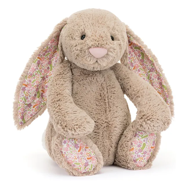 Peluche Blossom Beige Bunny 'Petal' Big