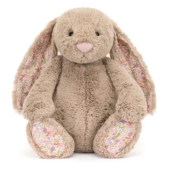 Peluche Blossom Beige Bunny 'Petal' Big